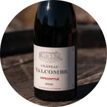 Chateau Valcombe bottle of wine