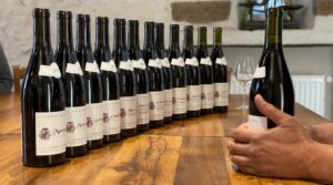 Domaine Georges Lignier bottles of wine