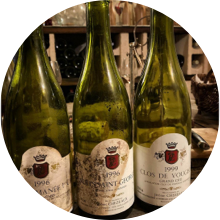Chezeaux bottles of wine