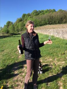Agnes in field