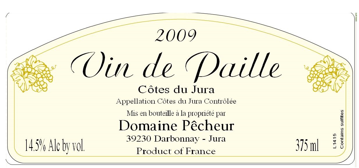 Domaine Pecheur Cotes du Jura Vin Jaune 1991 750mL - Eastside Cellars
